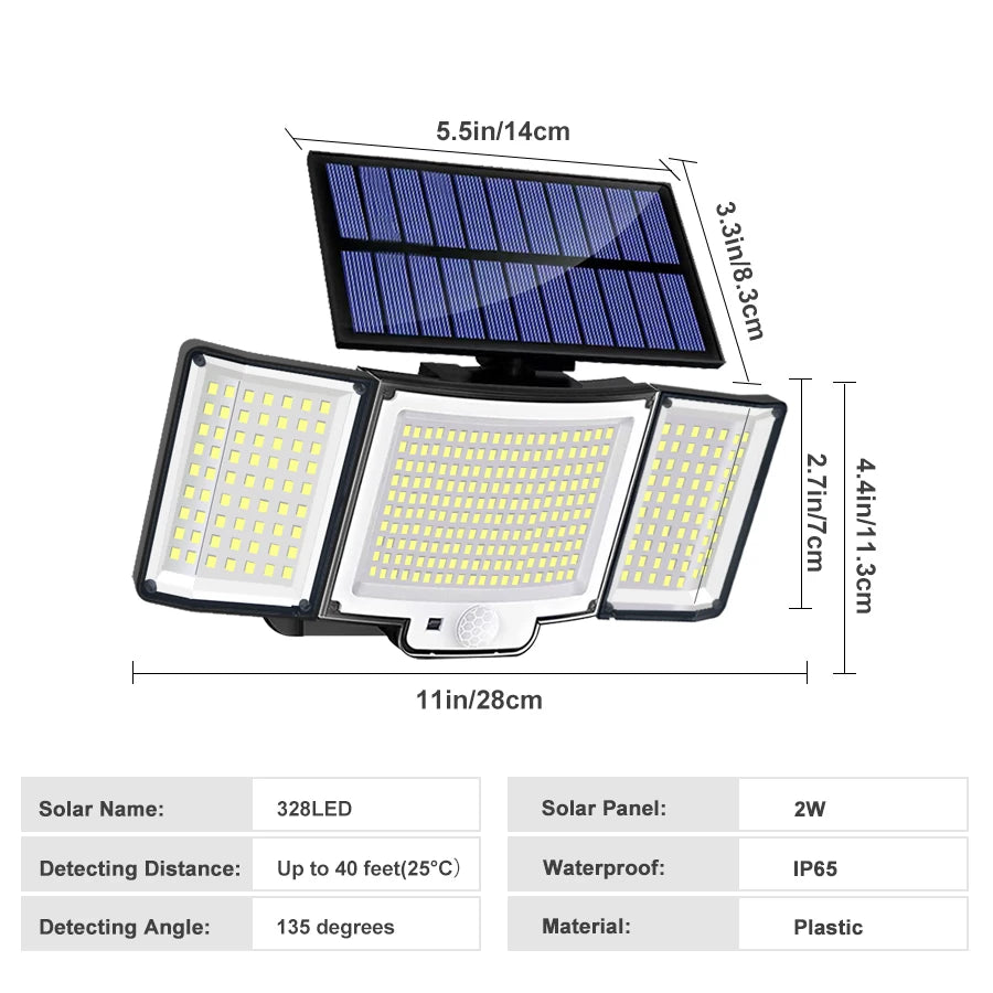 Outdoor Solar Motion Lamp