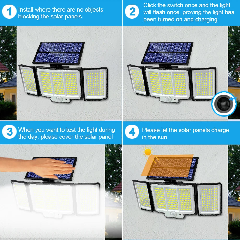 Outdoor Solar Motion Lamp