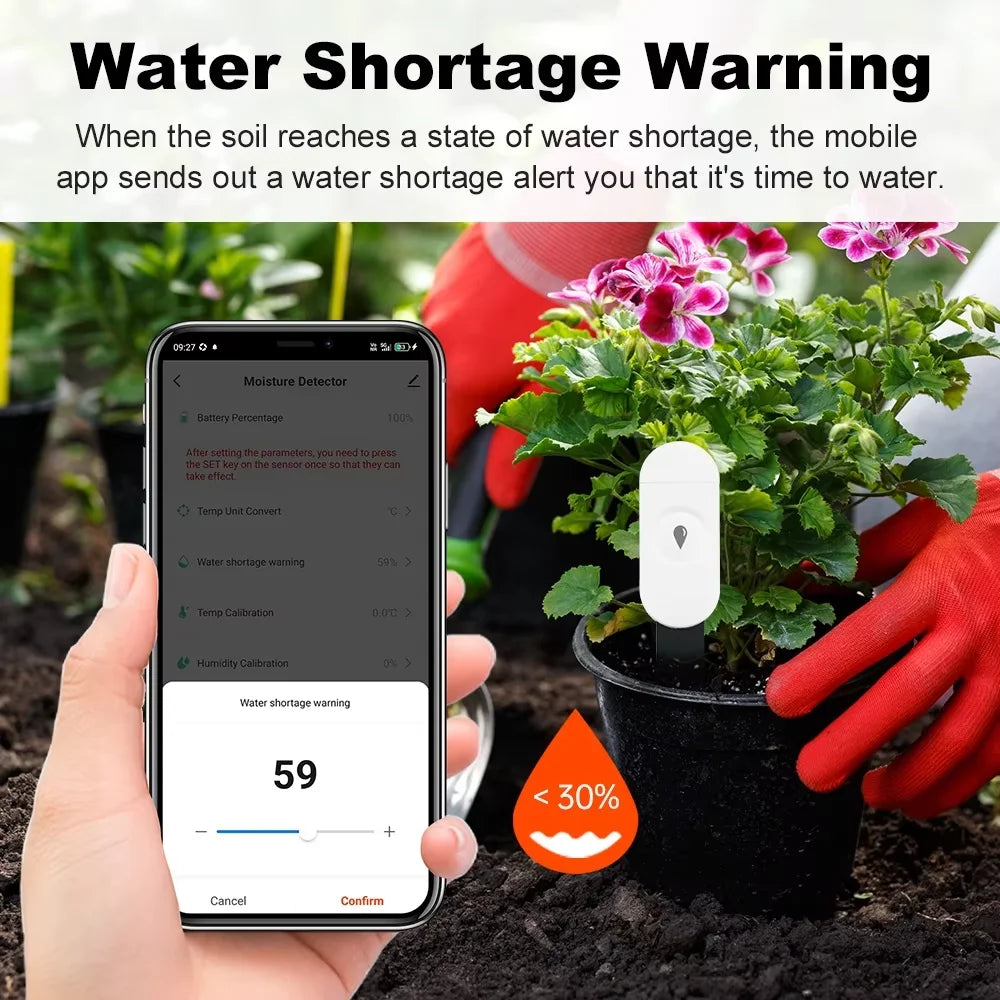 Smart Plant Moisture Meter